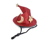 Mini Chapeau de Hamster, Chapeau de Petits Animaux | Chapeau de Sorcier furets | Petit créatif et pour Animaux de Compagnie, avec mentonnière élastique réglable pour fête, Anniversaires d'anim