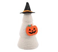 Mini Chapeau de Sorcière pour Chat, Fête Halloween, Polyester, Élastique