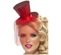 Mini Chapeau Fever - Rouge - Taille Unique Rouge G