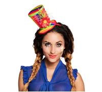Mini chapeau haut de forme clown adulte