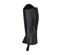 Mini-chaps d'équitation en cuir B Vertigo Cosmos Noir M