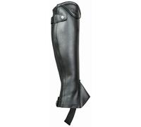 Mini-chaps en cuir graine T de T Vivaldi Noir M
