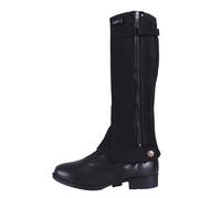 Mini-chaps en daim enfant Q-essentials Noir 12 ans