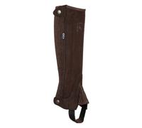 Mini-chaps en tissu synthétique Umbria Equitazione Amara Marron XL