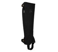 Mini-chaps en tissu synthétique Umbria Equitazione Amara Noir L