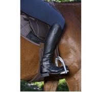 Mini-chaps NORTON Stretch grainé - Equitation - Mixte - Noir - Synthétique S