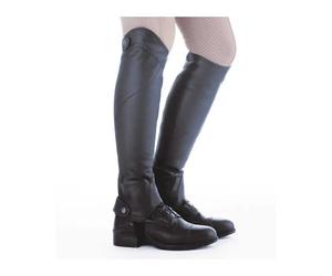 Mini-chaps veau en cuir huilé Kavalkade Remus Noir L