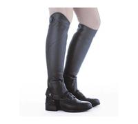 Mini-chaps veau en cuir huilé Kavalkade Remus Noir ML