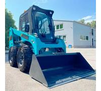 Mini chargeur compact hydraulique de construction agricole | Chargeur utilitaire compact pour les fermes, l'aménagement paysager, les chantiers de construction, la manutention