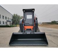 Mini chargeur de 400 kg avec moteur de piste et seau d'accessoires pour la construction de jardins agricoles, creuser, forer, tarifier