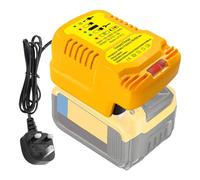 Mini chargeur pour batterie Dewalt 20 V, compatible avec chargeur Dewalt DCB112 DCB115 DCB118 DCB107 pour batterie 20 V DCB203 DCB204 DCB206 DCB201 DCB200 DCB207