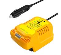 Mini chargeur rapide de batterie 18 V compatible avec DCB200 DCB203 BAT622 BAT609 convertisseur de batterie pour outil électrique de rechange (jaune)
