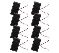 Mini chargeur solaire 5 V 60 mA, cellules solaires légères pour petites applications électroniques (1 pièce)