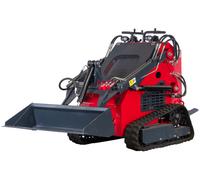 Mini chargeur sur chenilles moteur essence 23ch - 16 kW - 1000 kg - Capacité de levage 300 kg - Avec godet MW Tools MLD300R