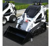 Mini chargeuse compacte à vendre - Mini chargeur sur roues - Mini moteur et accessoires pour la construction de jardins agricoles, creuser, percer des taureaux, forage, tarification