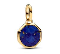 Mini Charm PANDORA Médaillon PANDORA Gravable Bleu