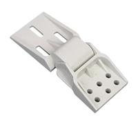 Mini charnière pour congélateur horizontal : remplacement universel de | mini charnière de cuisine, charnières à pied équilibrées, accessoire de montage durable pour congélateur horizontal | Solutio