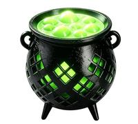 Mini Chaudron De Sorcières Décoration Table Imprimée 3D Lumineuse Halloween