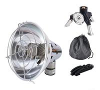 Mini chauffage à gaz portable pour une utilisation en extérieur, réchaud compact conçu pour fournir un chauffage rapide et une sécurité pour diverses activités de camping et d'activités personnelles