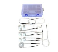 Mini chauffage magnétique bricolage bobines d'induction bobine Kit de à Induction accessoires chaleur sans flamme 4-10 pièces Très Efficace(10pcs)