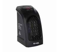 Mini-chauffage mural 400W - RAYDAN HOME - Noir - Thermostat électronique - Format horizontal