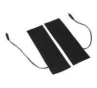 Mini Chauffage USB, 1 paire 5V 7,72 x 2,36 pouces USB Coussins chauffants, Tapis Chauffant, élément chauffant de coussin chauffant électrique en tissu pour le film de pied de chauffage d'hiver