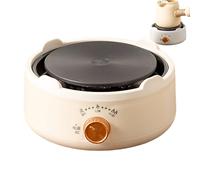 Mini Chauffante | Réchaud Portable | Chauffe-Café avec Contrôle Réglable et Chauffe-Bouilloire pour Extérieur Hôtel Camping Fête Maison Pique-nique Voyage