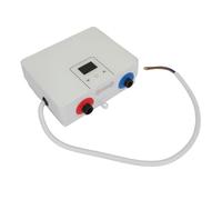 Mini chauffe-eau électrique, chauffage à eau chaude sans réservoir en verre ABS à 5,5 kW, chauffage à eau chaude en verre, petit chauffe-eau instantanée pour la salle de bain de