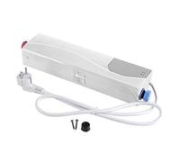 Mini chauffe-eau électrique sans réservoir - 220V 3000W sous l'évier Mini chauffe-eau instantané électrique sans réservoir pour le lavage de la cuisine de la salle de bain (prise UE)(blanche)