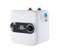 Mini chauffe-eau instantané - 8 l - 1500 W - 220 V - Affichage numérique LED - Montage mural - Pour cuisine, salle de bain, lavabo