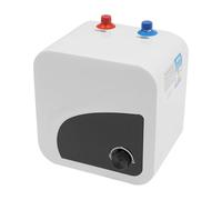 Mini chauffe-eau instantané 8 l avec affichage LED 1500 W - Petit chauffe-eau instantané - Chauffe-eau électrique de 30 à 65 °C - Montage mural - Autonome