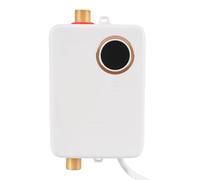 Mini chauffe-eau instantané de cuisine 3500 W avec affichage de la température LED, chauffe-eau instantané résistant à la pression pour cuisine, salle de bain, balcon, protection IPX4, 20 à 50 °C