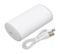 Mini chauffe-mains 6000mAh, deux vitesses, Double Protection, chargeur USB, chauffage de poche pour l'hiver et l'extérieur (Blanche)