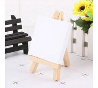 Mini Chevalet En Bois Naturel, Cadre De Trépied, Affichage De Réunion De Table De Mariage, Numéro De Carte De Nom, Support D'affichage, Artisanat De Peinture Pour Enfants