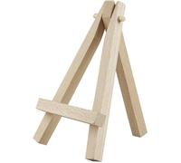 Mini-chevalet en bois pour la présentation d'oeuvres d'art miniatures. réf 221580
