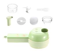 MINI CHOPPER CUISINE MACHINE-4-en-1 Machine de cuisine | Notage alimentaire électrique Little | Knoblauchhacker | Cutter de légumes portable à l'hélice | Coupe-oignon, broyeur de viande, coupeur