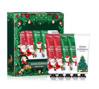 Mini Christmas Hand Cream Set, Creme Main Noël Reparatrice Intense, Creme Hydratantes Intensives pour Mains et Les Pieds, Crèmes pour les Main Format Voyage pour Noël, Saint-Valentin (1 Set, 150g)