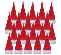 Mini Christmas Lollipop Hat - 20 PCS Holiday Candy Cap, Accessoire De Fête Festive Avec Sangle Élastique, Pièce De Costume De Nouveauté Mignonne | Décoration Amusante De Noël Pour Les, Les Ami