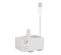 Mini circulateur silencieux - Pompe fontaine pour chat, pompe d'aquarium silencieuse | Design moteur compact, utilisation d'aquarium, booster, support hydroponique intérieur pour une circulation