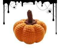 Mini citrouilles artificielles en Tricot pour Automne, Halloween, Centre de Table, décoration Rustique pour Plateau, bibliothèque, Cuisine, Maison, Thanksgiving et Automne