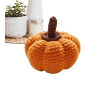 Mini Citrouilles Tricotées Décoration rustique de ferme pour centre de | Citrouilles d'Halloween au Crochet Déco Récolte Pour Centre Table, Manteau, Thanksgiving, Étagère, Plateau