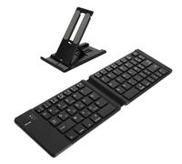 Mini Clavier Bluetooth AZERTY, Android, iOS et Windows, Support inclus