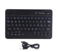 Mini clavier Bluetooth noir Mini 7 pouces portable 59 touches Accessoires informatiques HB030B