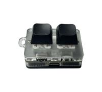 Mini clavier Bluetooth personnalisé à 2 touches avec lumière RVB Clavier de jeu remplaçable à chaud Copier Coller Macropad Sayo Gaming Single Custom Zone Programmable Device Axis Computer Gamin