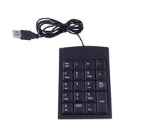 Mini clavier numérique filaire USB à 19 touches, adaptateur pour ordinateur portable, Windows 2000 XP Vista 7 ou édition Millennium