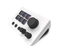 Mini clavier personnalisé pour les utilisateurs de Stream Deck Raccourcis macro remplaçables à chaud pour augmenter la productivité (blanc)