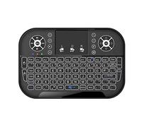Mini clavier sans fil 2,4 G et Bluetooth rétroéclairé souris Fly Air Télécommande avec pavé tactile pour TV Box