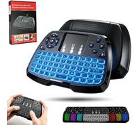 Mini clavier sans fil 2,4 G pavé tactile Air Flying Squirrel rechargeable rétroéclairage ordinateur souris ordinateur portable silencieux pour iPad, Mac, PC, ordinateur portable, tablette