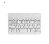 Mini clavier sans fil ABS Ultra-fin universel, 3 vitesses, 800/1200/1600DPI, souris, chargeur pour Ipad, Bluetooth/2.4G