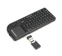 Mini Clavier sans Fil avec pavé Tactile et Pointeur, Fonctionnement Flottant 2,4 G pourLinuxOS X